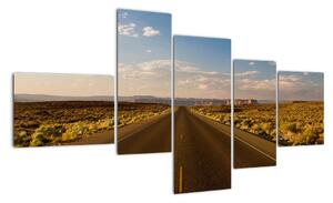 Panorama cesty - obraz (Obraz 150x85cm)