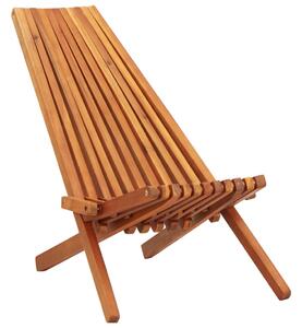 Skladacie vonkajšie stoličky 2 ks masívne akáciové drevo