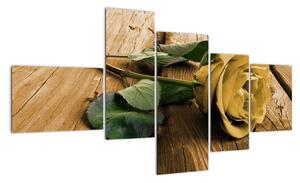 Obrazy kvetov - ruža (Obraz 150x85cm)