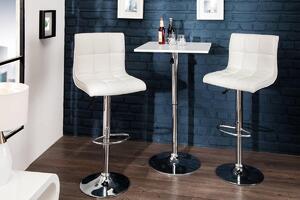 Dizajnová barová stolička Modern White