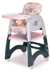 Detská jedálenská stolička 2v1 stolík a stolička