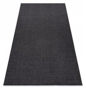 Kusový koberec Decra čierny 80x300cm