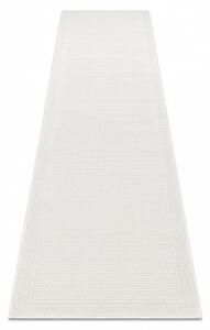 Kusový koberec Duhra biely atyp 60x250cm