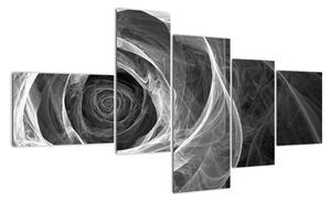 Abstraktné ruže, obrazy (Obraz 150x85cm)