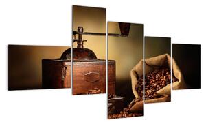 Obraz kávového mlynčeka (Obraz 150x85cm)