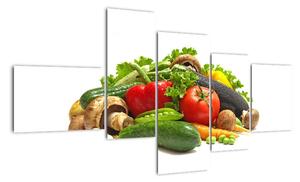 Zmes zeleniny, obraz (Obraz 150x85cm)