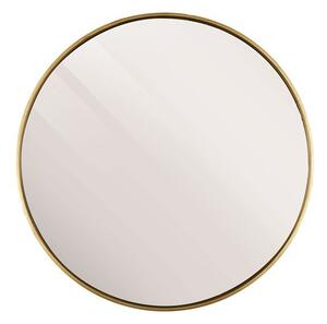 Okrúhle nástenné zrkadlo ANTIQUE GOLD, 30 cm, S