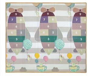 Hracia podložka pre deti MILLY MALLY 197x177 cm - Baloons
