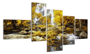 Obraz jesennej krajiny na stenu (Obraz 150x85cm)