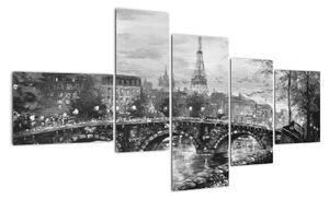 Obraz Paríža na stenu (Obraz 150x85cm)
