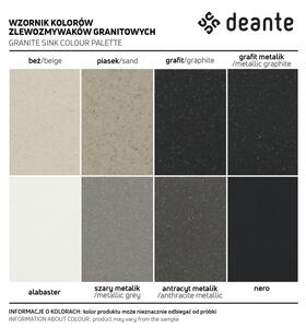 DEANTE ZORBA ZQZ_A203 Dvojdrez, granit alabaster - Deante