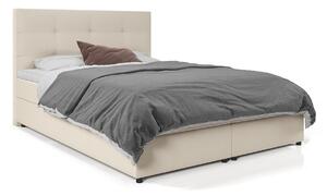 Dizajnová posteľ MALIKA - 140x200, tmavo šedá