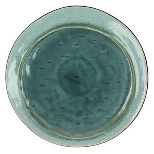 Kameninový dezertný tanier KIMO Aqua, Ø21 cm