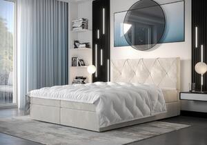 Hotelová posteľ s úložným priestorom LILIEN COMFORT - 120x200, béžová