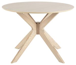 Okrúhly jedálenský stôl Neeja 105 cm dub