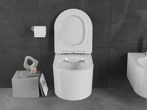 Mexen SOFIA Rimless závesná wc misa, 49 x 37 cm, biela, 3354XX00