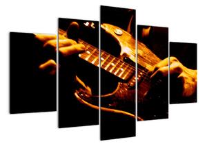 Obraz elektrické gitary (Obraz 150x105cm)