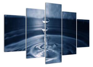 Obraz kvapky vody (Obraz 150x105cm)