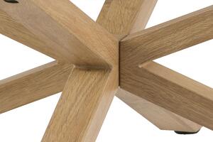 Moderný konferenčný stolík Ajamu, imitácia dubové drevo