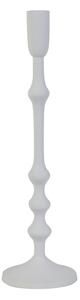 Stojan na sviečku SEMUT, matt white, 40 cm (S)