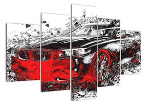 Obraz automobilu - moderný obraz (Obraz 150x105cm)