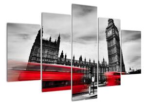 Moderný obraz - centrum Londýna (Obraz 150x105cm)