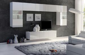 Obývacia stena Calabria C2 (biela) (bez osvetlenia). Vlastná spoľahlivá doprava až k Vám domov. 1051590