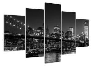 Obraz - nočné most (Obraz 150x105cm)