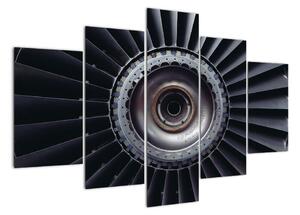 Obraz - turbína (Obraz 150x105cm)
