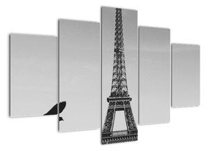 Obraz - Eiffelova veža (Obraz 150x105cm)