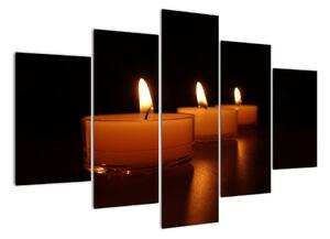 Obraz sviečok (Obraz 150x105cm)