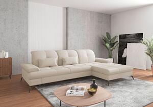 ROHOVÁ SEDAČKA, textil, krémová Sit & More - Sedačky, Online Only