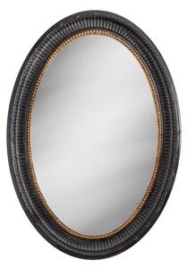 Nástenné zrkadlo Kathleen 135 cm čierno - zlaté