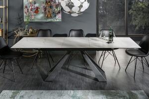 Keramický jedálenský stôl Kody 180-230 cm vzor mramor