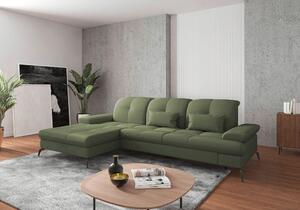 ROHOVÁ SEDAČKA, textil, olivovozelená Sit & More - Sedačky, Online Only