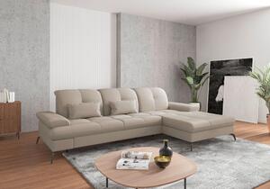 ROHOVÁ SEDAČKA, textil, taupe Sit & More - Sedačky, Online Only