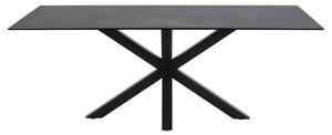 Keramický jedálenský stôl Neele 160 cm čierny