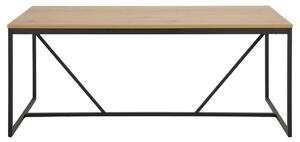 Jedálenský stôl Naja 180 cm dub - čierny