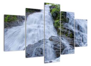 Obraz s vodopádmi na stenu (Obraz 150x105cm)