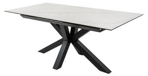 Dizajnový jedálenský stôl Age 180-225 cm vzor mramor
