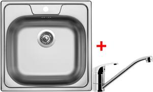 Set Sinks CLASSIC 480 5V matný + PRONTO