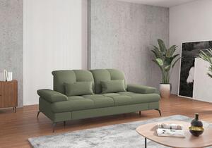 TROJMIESTNA POHOVKA, textil, olivovozelená Sit & More - Sedačky, Online Only