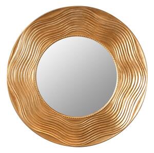 Dizajnové nástenné zrkadlo Dalton 100 cm zlaté