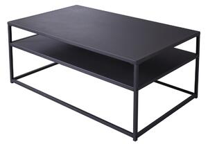 Dizajnový konferenčný stolík Damaris 100 cm čierny