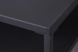 Dizajnový konferenčný stolík Damaris 100 cm čierny