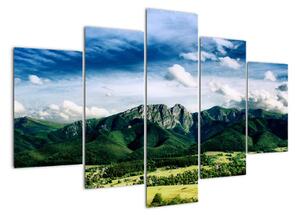 Horský výhľad - moderné obrazy (Obraz 150x105cm)