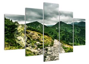 Horská cesta - obraz na stenu (Obraz 150x105cm)