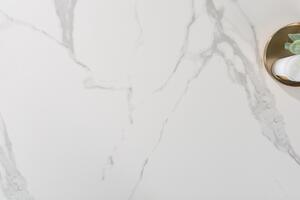 Keramický konferenčný stolík Sloane 100 cm biely mramor