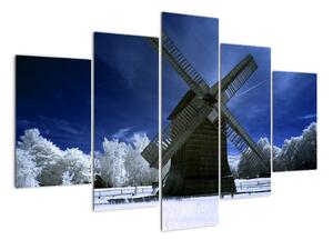 Veterný mlyn - obraz na stenu (Obraz 150x105cm)