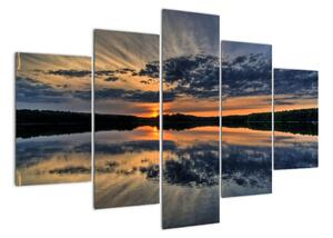 Západ slnka - obraz do bytu (Obraz 150x105cm)